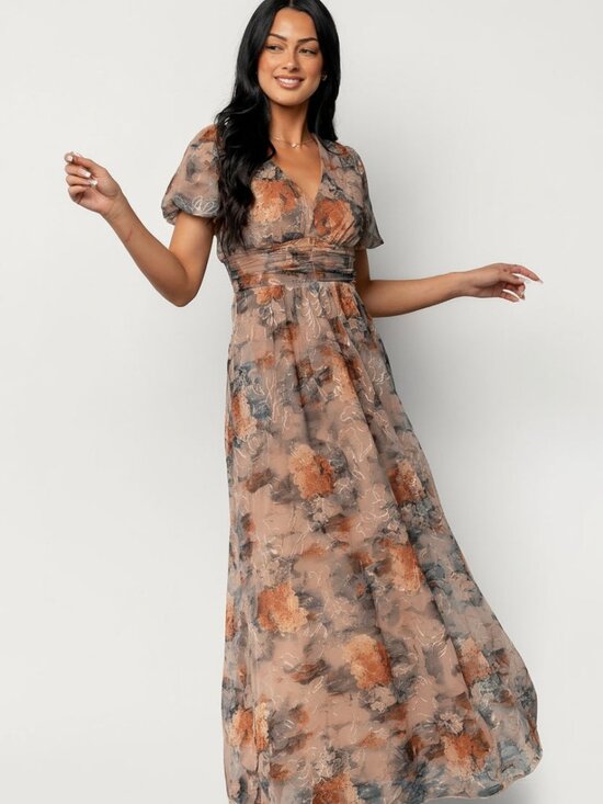 Baltic Born Dresses & Skirts - Baltic Born Ardley Maxi Dress | Copper + Slate Floral Size MM